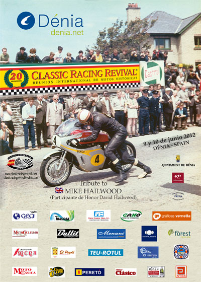 Classic Racing Revival Denia 2012 Poster2012m